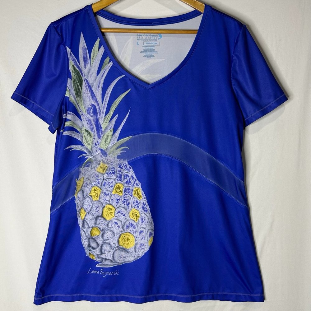 Reel Legends Performance Top Keep-It-Cool Pineapp… - image 1
